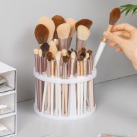 【jw】℡✐❆  Lattices Make-up Brushes Holder Makeup Tools Storage Shelf Eyebrow Eyeliner Table Organizer