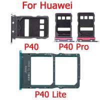 อะไหล่สำหรับซิมการ์ด Huawei P40 Pro ที่ใส่ถาด P40 Lite Pro ช่องเสียบไมโคร SD อะแดปเตอร์เต้าเสียบ