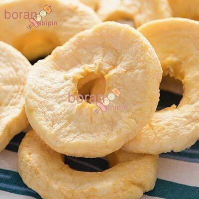 【boranshipin】(good Quality, Fast Delivery) Apple Rings 500g แอปเปิ้ลอบแห้งแบบนุ่มไม่ใส่น้ำตาล, ผลไม้สดกรอบและไม่กรอบ สีแดง Fuji Apple Slice