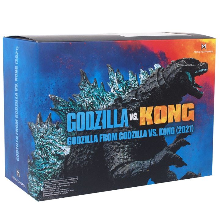 godzilla-vs-kong-2021-godzilla-king-of-the-monsters-2019-godzilla-2021-action-figure-collection-ของเล่นวันเกิดคริสต์มาสของขวัญ