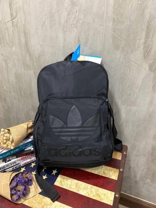 adidas-classic-backpack-กระเป๋าเป้สะพายหลัง-ขนาดคลาสสิค-เปิดซิปเดียวด้วยวัสดุnylon