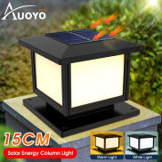 Auoyo Đèn Led Năng Lượng Mặt Trời Ngoài Trời Đèn Trụ LED Kỳ Thị Tiết Kiệm
