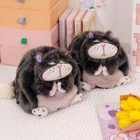 Tokyo Lucifer Cat Bundle Pocket Plush Toy Doll Cosmetic Bagscinderella Cat Arrogant Lucifer 20 * 25cm