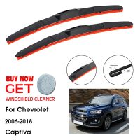 Car Wiper For Chevrolet Captiva 24 quot; 16 quot; 2006 2018 Front Window Washer Windscreen Windshield Silica Gel Wiper Blades Accessorie