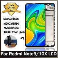 For Xiaomi Redmi Note 9 Lcd Display Touch Screen Digitizer 10 Touch Assembly Replacement With Frame For Redmi 10X 4G