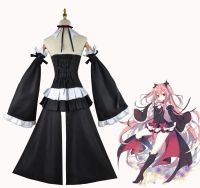 Seraph Of The End Owari No Seraph Krul Tepes Cosplay Costumes Uniform Anime Witch Vampire Halloween Outfits Clothes For Girl