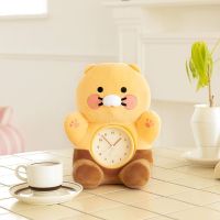 ( พร้อมส่ง ) Kakaofriends Fluffy Desk Clock ตุ๊กตานาฬิกาชุนซิก แบบตั้งโต๊ะ