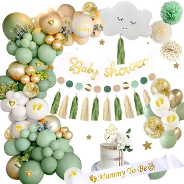 Baby Shower Deco Girl, Baby Shower Party Deco - bannière ballon