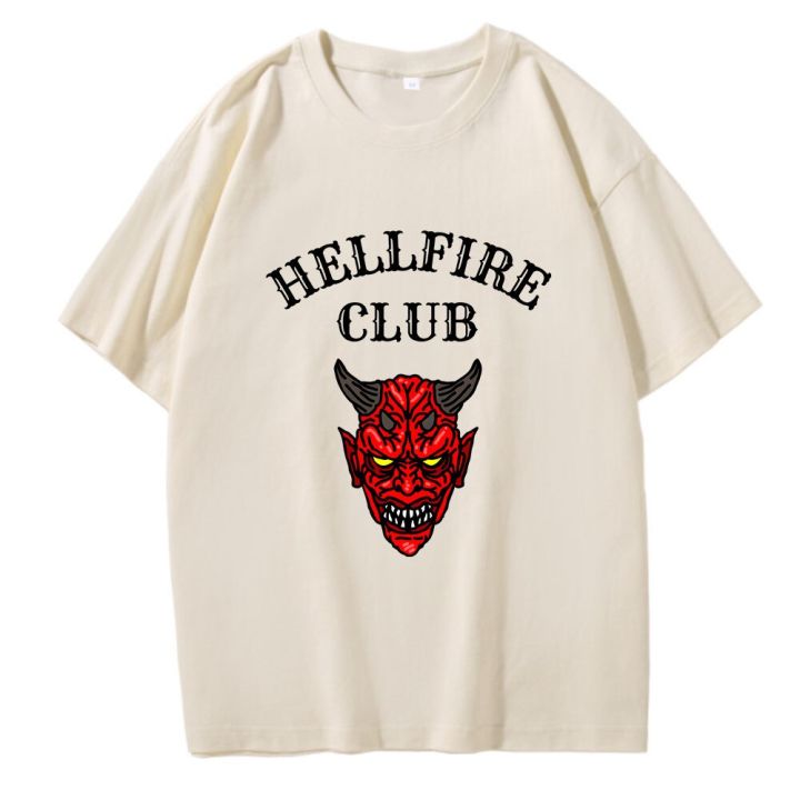 stranger-things-4-hellfire-club-t-shirt-retro-pattern-kids-hop-men-goth-tops-gildan