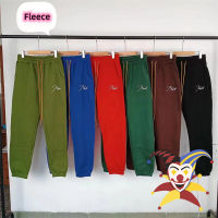 ปักโลโก้ Cylinde Sweatpants ผู้ชายผู้หญิง1:1คุณภาพสูง Patchwork Drawstring กางเกง Track Pants