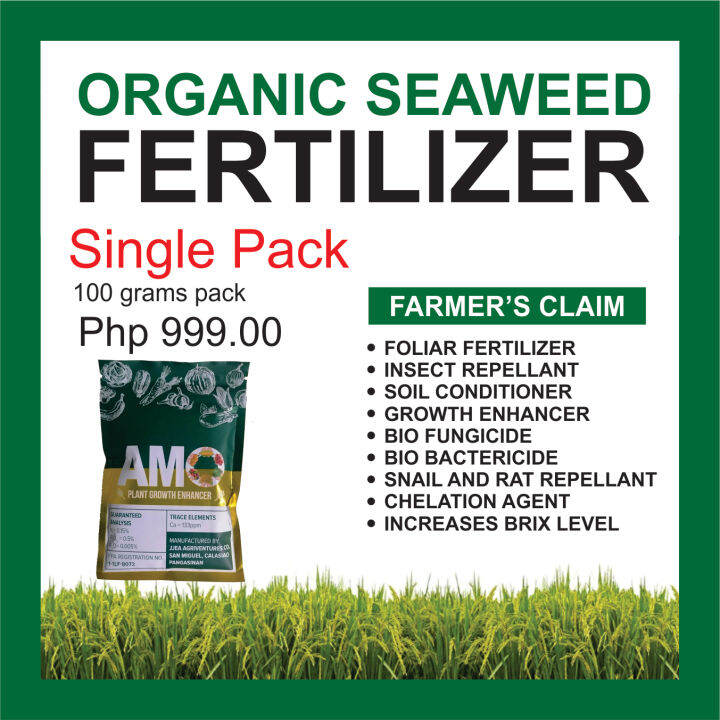 Organic Seaweed Fertilizer Pack Lazada PH