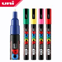 1pcs UNI Marker Marker PC-3M (POSCA) POP Poster Advertisement Water Resistant Office Student Painting Anime Hand-painted Highlighters Markers