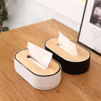 Advanced Tissue Box Bamboo BoxWet Wipes Dispenser Holder Dry Wet Tissue Paper Case Box Wipes Napkin Storage Box Holder Container