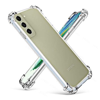 For Samsung Galaxy S21 S20 FE Plus Ultra Luxury Clear Silicone Soft Case Full Cover Transparent Phone Cases Galaxy S 22 S21 Fe