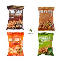 SAMJIN Pretzel ขนมบิสกิต เพรสเซล อบกรอบ หลากรส ขนมเกาหลี น้ำหนักสุทธิ 85 g  ***สินค้าพร้อมส่ง***