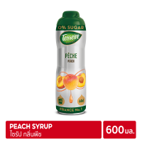 Teisseire Zero Sugar Peach Syrup 600ml | ไซรัป เตสแซร์ กลิ่นพีชสูตรไม่มีน้ำตาล
