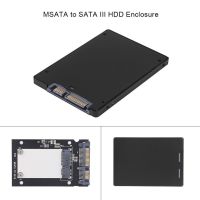 ??HOT!!ลดราคา?? mSATA to 2.5 SATA III HDD SSD Converter Adapter Enclosure Case(s101+case)(118356) ##ที่ชาร์จ แท็บเล็ต ไร้สาย เสียง หูฟัง เคส Airpodss ลำโพง Wireless Bluetooth โทรศัพท์ USB ปลั๊ก เมาท์ HDMI สายคอมพิวเตอร์