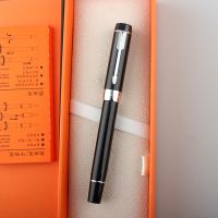 คลิปลูกศรปากกาหมึกซึมเรซิน100A Jinhao มีตัวแปลงปลายงอหลายปากกาหมึกสีสำหรับธุรกิจสำนักงานโรงเรียน