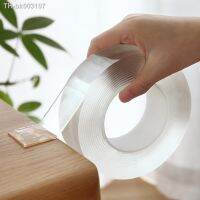 ✤☎☋ Good Home Reusable Nano Tape Double Sided Tape Transparent No Trace Cleanable Tape for Bathroom Toilet Crevice Strip Pool Seal