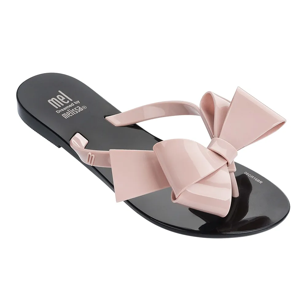 2022 New Women Melissa Fashion Shoes Lovely Bow Summer Flip Flops Melissa  Slipper Outdoor Basic Beach Shoes Zapatos De Muje 