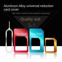 5 In 1 Cards Adapters Holder Card with Needle for All Smartphones Standard/Nano/Micro Slot Conversion