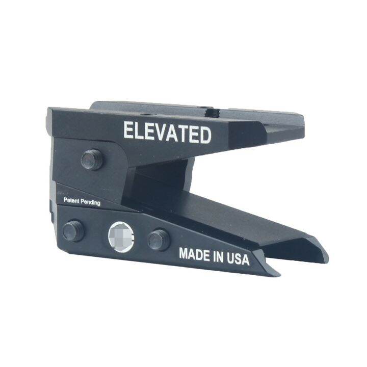 Tactical Adjustable Height Slide Red Dot Mount Adapter Riser Sight