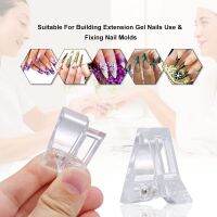 3สี Poly ชุดเล็บคลิปสำหรับ Quick Building Gel,Professional Builder Gel สำหรับ Beginner Nail Art DIY Salon