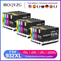 IBOQVZG 3ชุดสำหรับ HP 932XL 933XL 932 933หมึก XL สำรองตลับหมึกสำหรับ HP HP Officejet 6100 6600 7110 7510 7512 7612 7610