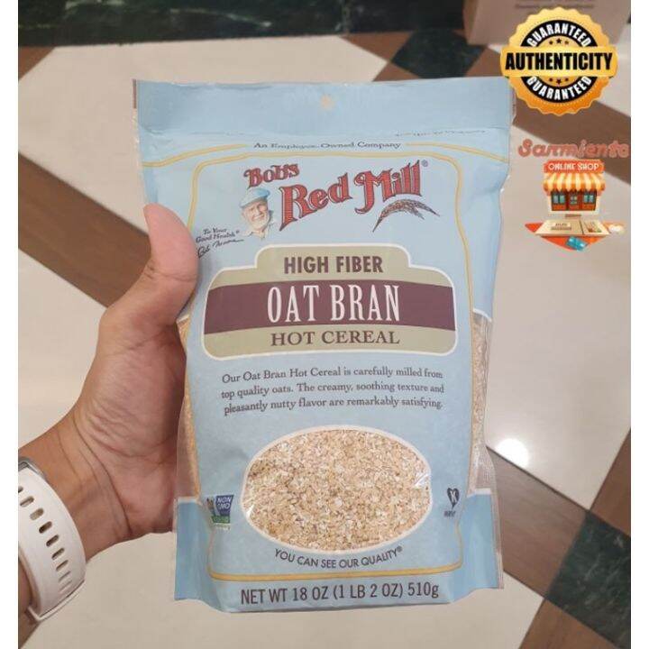 Bob's Red Mill Oat Bran Hot Cereal 510 g Lazada PH