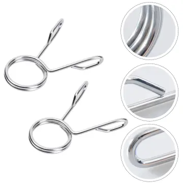 Spring Clips, Set of 2 - Weight Bar Collars