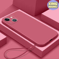 เหมาะสำหรับดีไซน์ใหม่ปกกันชนป้องกัน iPhone 14 เคสนิ่มใส่โทรศัพท์ของเหลวเรียบ