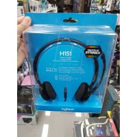 Logitech ️FLASH SALE️ (ราคาพิเศษ) H151 Stereo Headset ประกันศูนย์ 1ปี หูฟังคุณภาพ บริการเก็บเงินปลายทาง