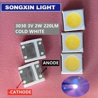 100/50pcs TCL LED Backlight High Power LED 2W 3030 3V Cool white 220LM PT30W45 V1 TV Application 3030 smd led diode