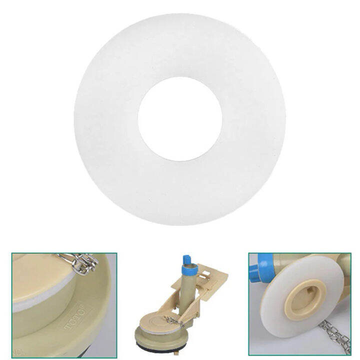 1Pcs Clear Silicon Flush Valve Washer Seal Diaphragm For TOTO