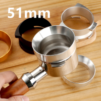 แหวนอลูมิเนียมสำหรับชงกาแฟชามผงกาแฟEspressoเครื่องมือสำหรับ51mm