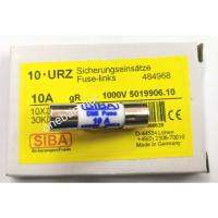 SIBA FUSE 10A 1000v ขนาด 10x38mm ฟิวส์เซรามิค มัลติมิเตอร์ 5019906.10 ออกบิล VAT ได้