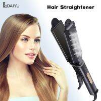 [Hot On Sale] Hair Straightener Steam Flat Iron Ceramic Ion Constant Temperature Not Hurt Hair Electric Four-Speed Temperature Control Adjust