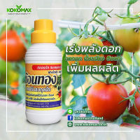 KOKOMAX สินค้าการเกษตร ปุ๋ยน้ำฉีดทางใบ สำหรับ เร่งดอก อย่างดี ช้อนทอง สลากเหลือง ซื้อ 5 แถม 1