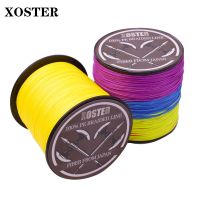 [HOT LIAXLLWISAAZH 534] XOSTER จัดการประมงลอยสาย4เส้น300เมตร500เมตร1000เมตรญี่ปุ่น100 PE สายการประมง M Ultifilament 10 85 LB ด้ายทอ