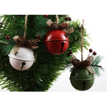 10pcs Small Jingle Bells Metal Bells Christmas Tree Party