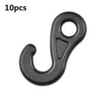 10pcs/set Clip Tail Hook Outdoor Camping Lightweight Durable Portable Plastic Canopy Tarp Fixed Hook Multi purpose Hiking Part