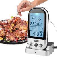 ❏◆◄ Meat Thermometers Bluetooths LCD Digital Probe Remote Wireless BBQ Grill Kitchen Thermometer Home Cooking Tools With Timer Alarm