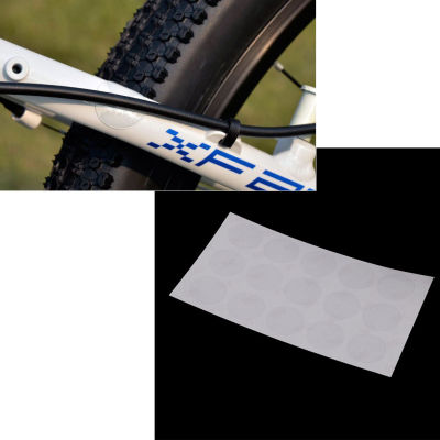 LazaraLife โครงจักรยาน Protector สติกเกอร์จักรยาน Scratch-Resistant แพทช์ติดแน่น