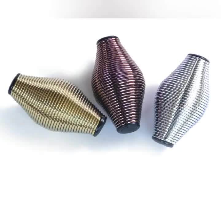 Anti Stress Ball Metal Spring Grip Ball Hand Finger Fitness Ball Grip