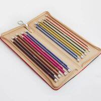 Knitpro Zing 25cm/30cm/35cm Single Pointed Needle Set Colorful Metal Needles For Handknitting Crochet