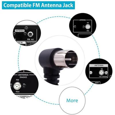 Transparent Dual Parallel Antenna Radio Antenna (88-108MHz) Antenna FM Y9E5