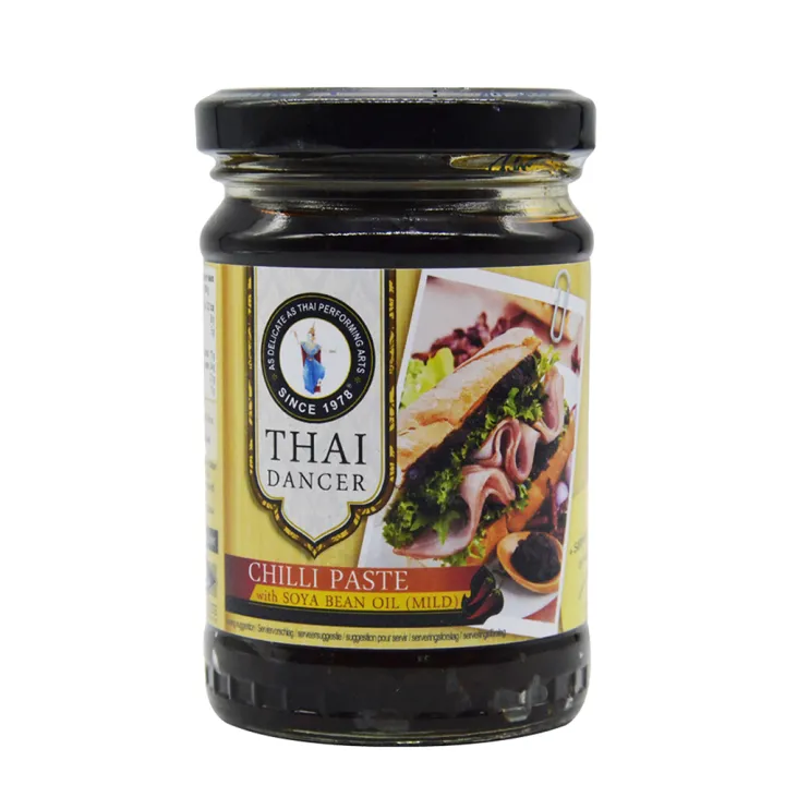 Thai Dancer Thai Chili Paste W/ Soya Bean Oil (Mild) 250G Lazada PH