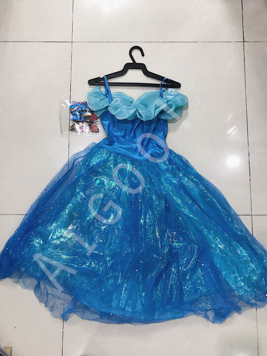 Disney Cinderella Costume for Kids Princess Cosplay Halloween Movie TV ...