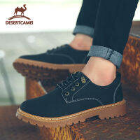 Desert Camel【Free Shipping】Fashion Martin boots รองเท้าหนังกลับ รองเท้าผู้ชาย