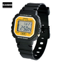 Velashop นาฬิกาข้อมือผู้หญิงคาสิโอ ดิจิตอล Casio Digital สายเรซิ่น สีดำ รุ่น LA-20WH-9ADF, LA-20WH-9A, LA-20WH, LA20WH, LA-20